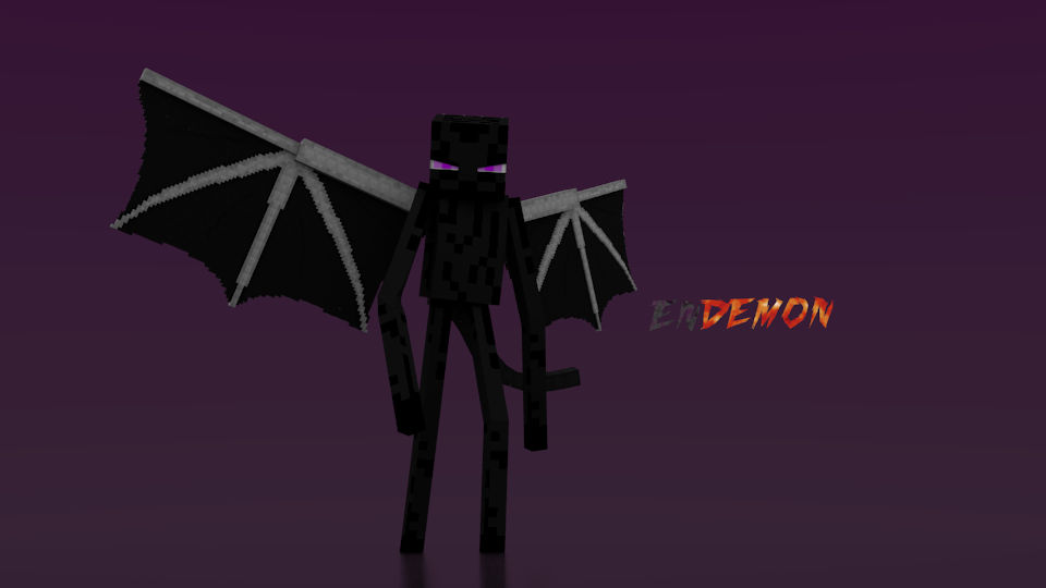 Ender Demon  Minecraft Skin