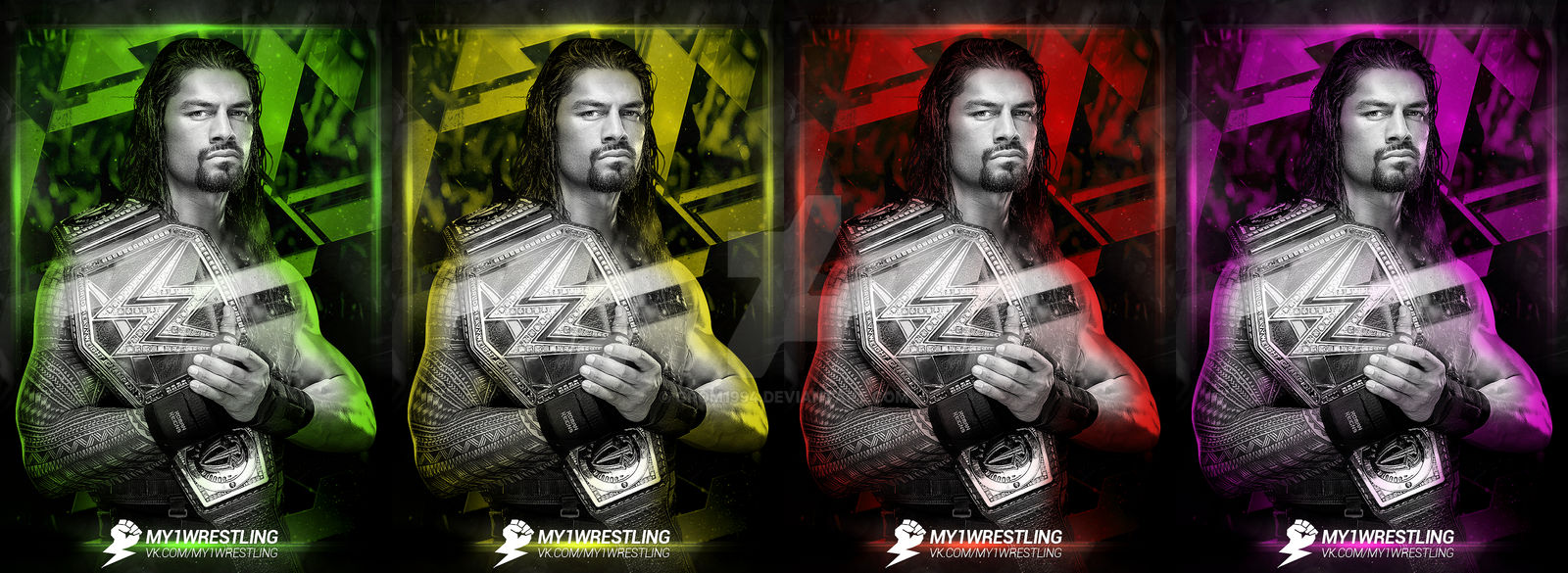 ROMAN REIGNS 'WWE CHAMPION' ARTWORK!