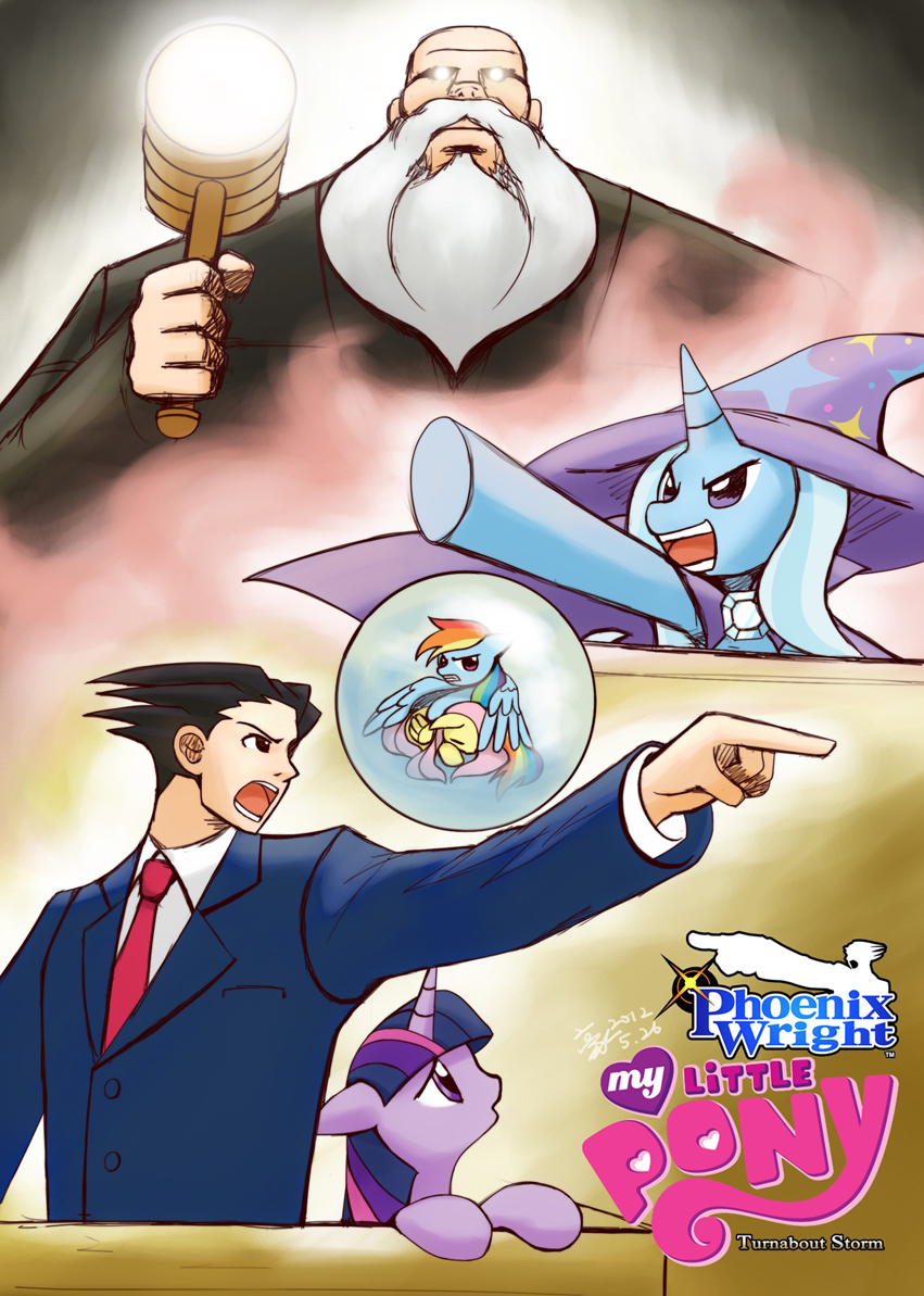 Phoenix Wright MLP:FIM turnabout storm