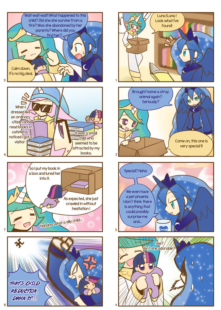 Humanized pony comic 1, 2 by HowXu