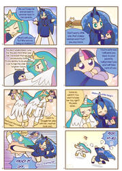 Humanized pony comic 3 ,4