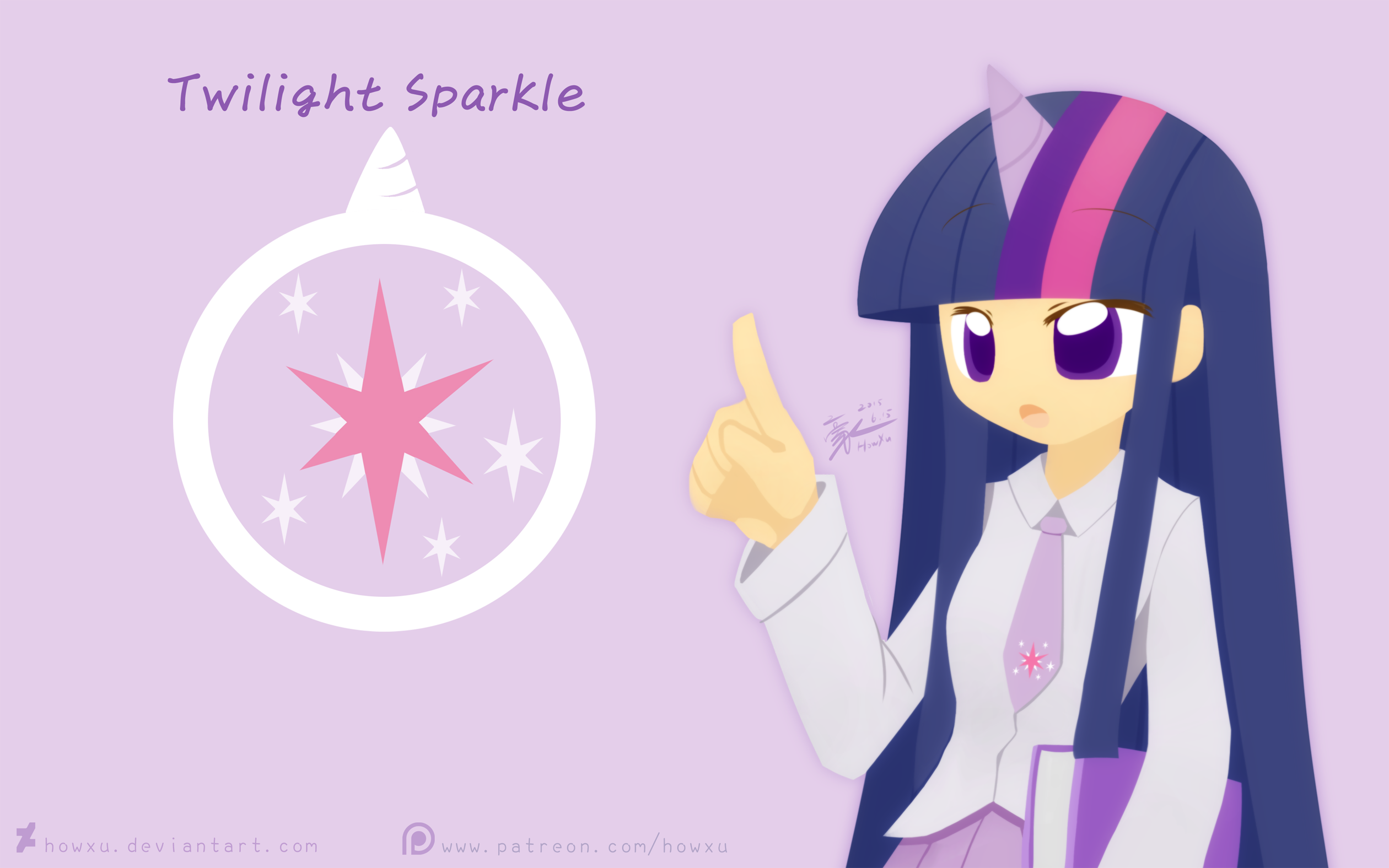 Weekly art#26 Twilight Sparkle by HowXu on DeviantArt