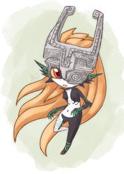 Commission imp Midna by HowXu