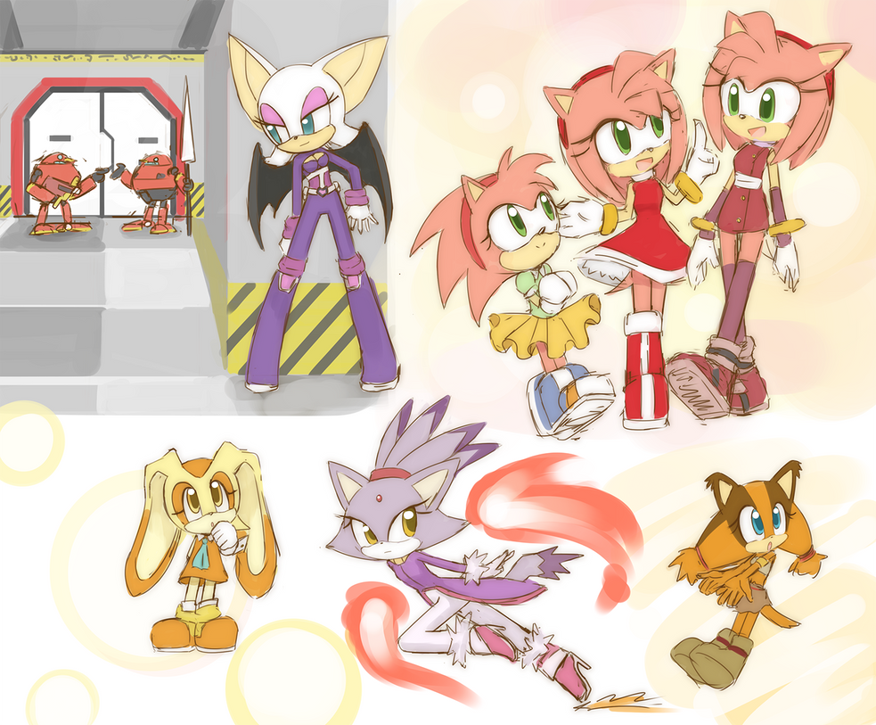 Weekly doodles May 23, 2017 by HowXu on DeviantArt