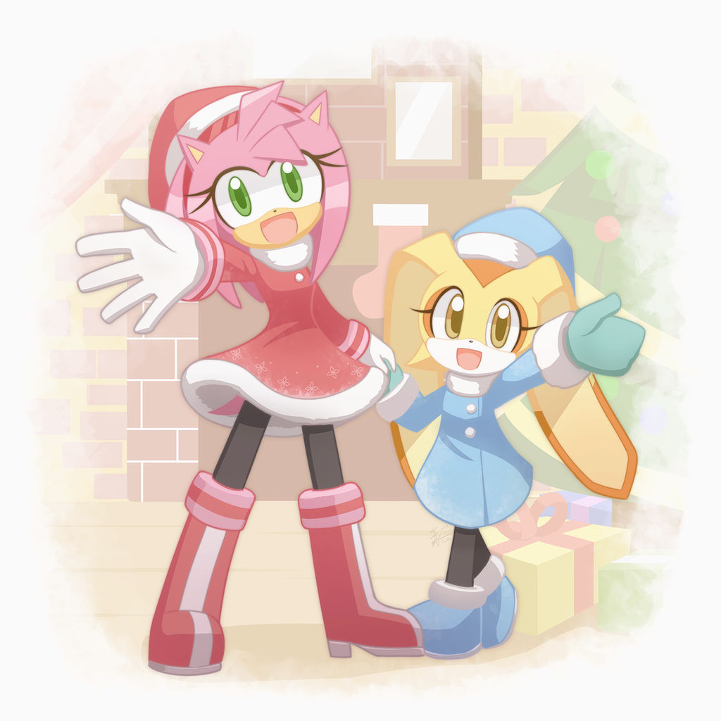 Amy and Cream by HowXu on DeviantArt