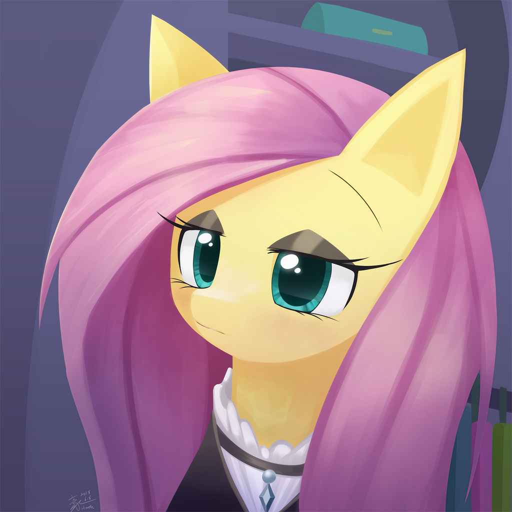 Fluttergoth by HowXu on DeviantArt