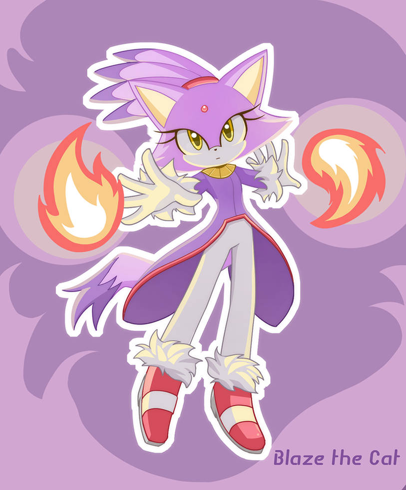 Sonic Girls blaze by HowXu on DeviantArt