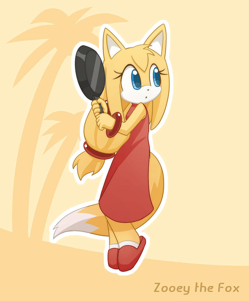 Sonic Girls zooey by HowXu on DeviantArt