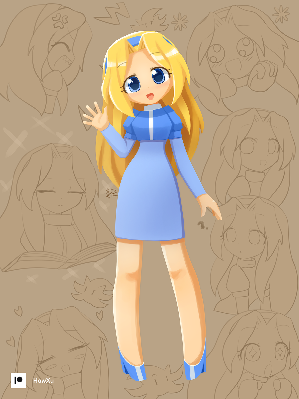 Maria Robotnik by HowXu on DeviantArt