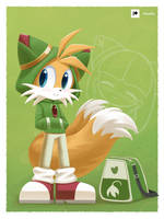 Tails in Cosmo Hoodie