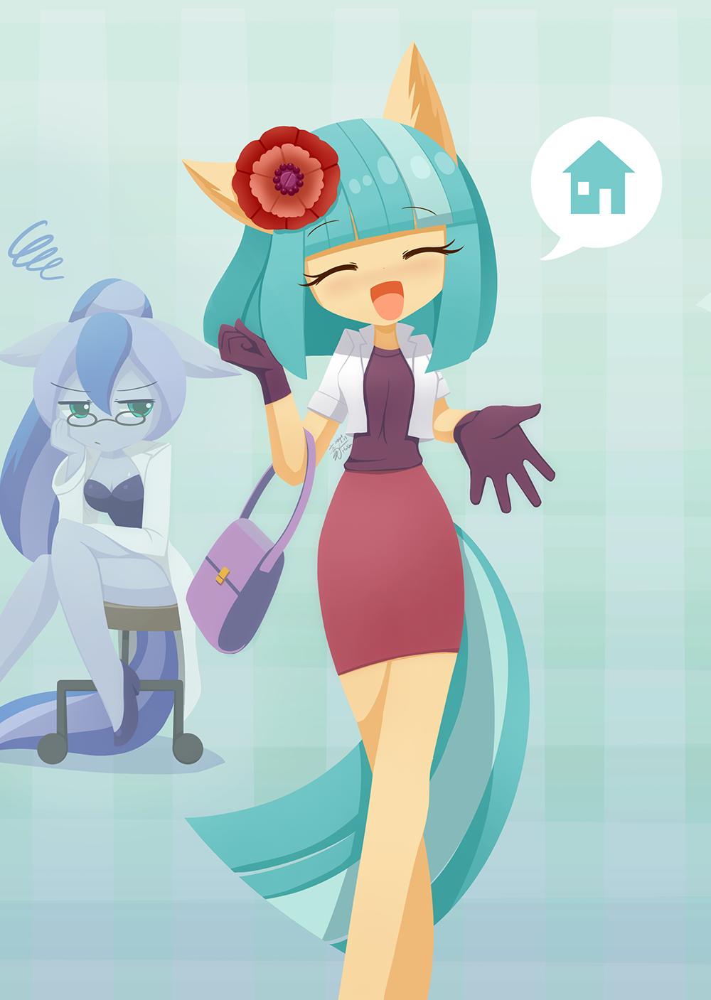 Commission Let's go home by HowXu on DeviantArt