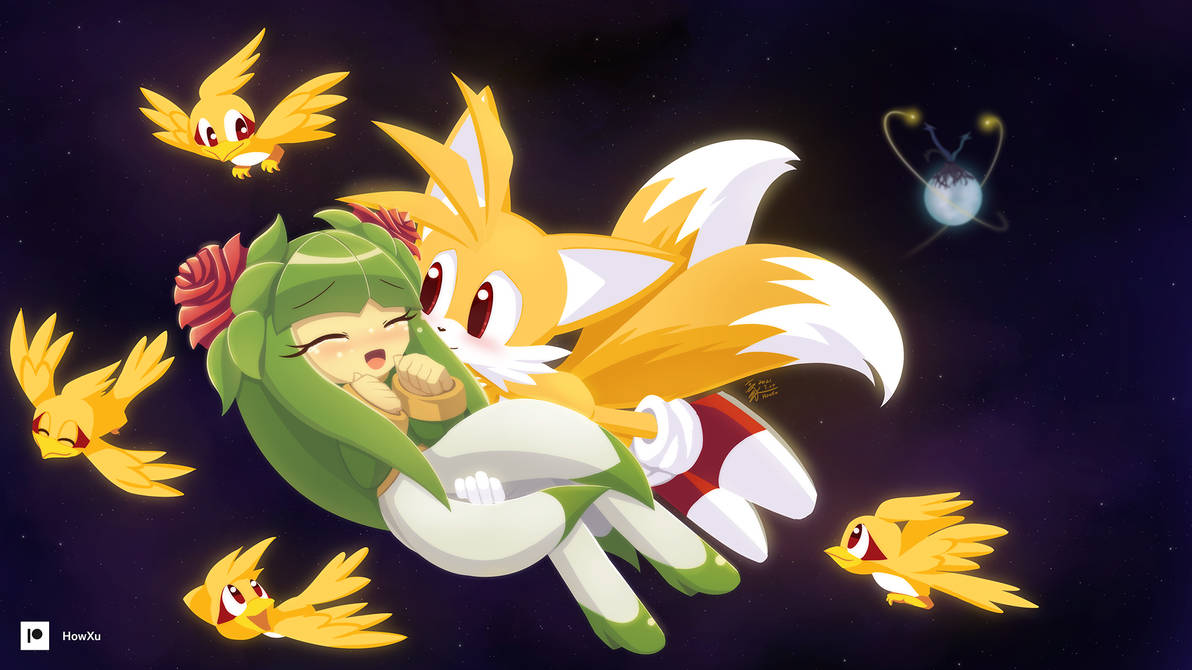 Super Tails saves Cosmo by HowXu on DeviantArt