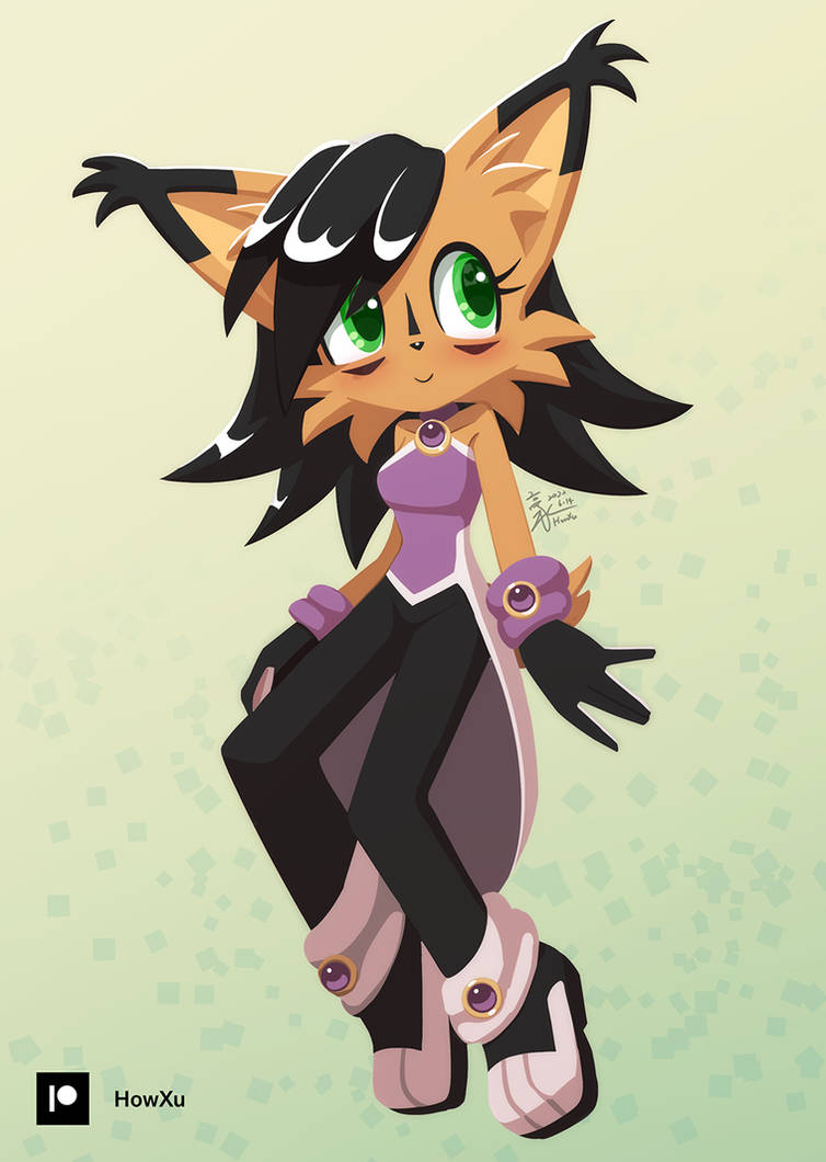 Nicole the holo lynx by HowXu on DeviantArt