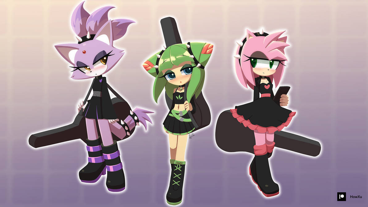 Punk Girls ABC by HowXu on DeviantArt