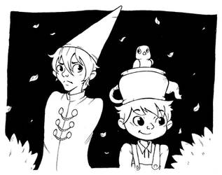 Over the garden wall