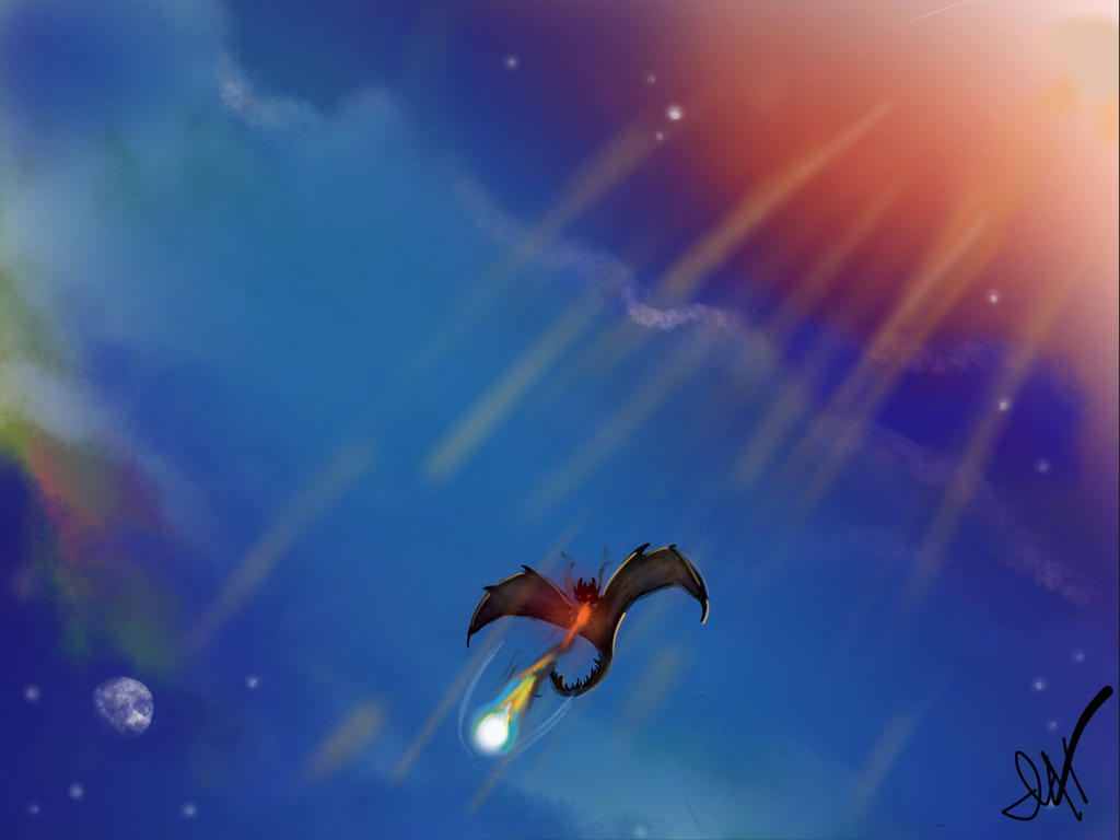 Toothless With Wind Toothless Soars at Sunset by ArticWolfStorm on DeviantArt