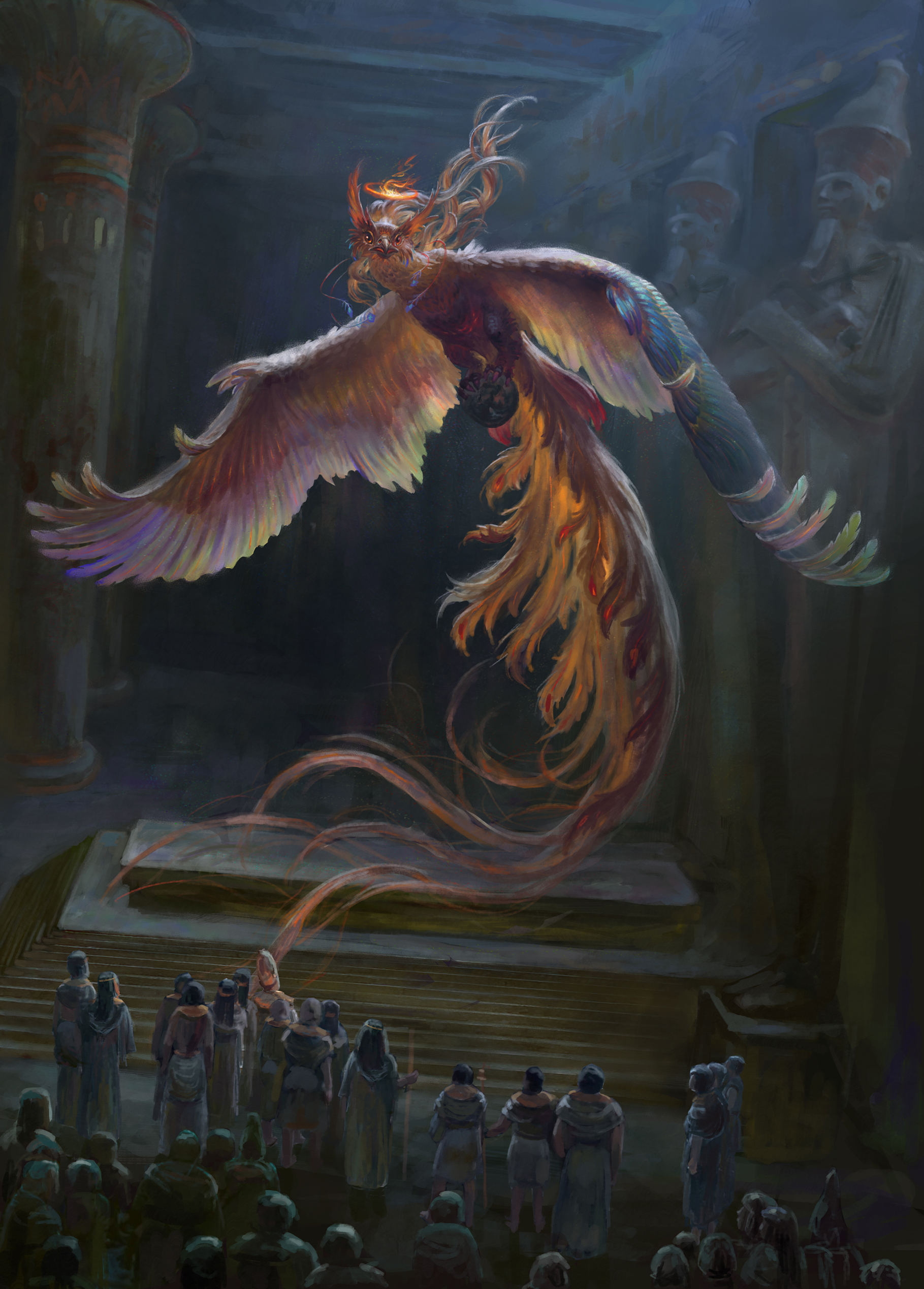 Phoenix In Human Form Phoenix by ElXi-Ameyn on DeviantArt