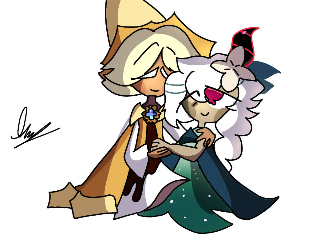 White lily cookie x pure vanilla cookie by wolfemil on DeviantArt