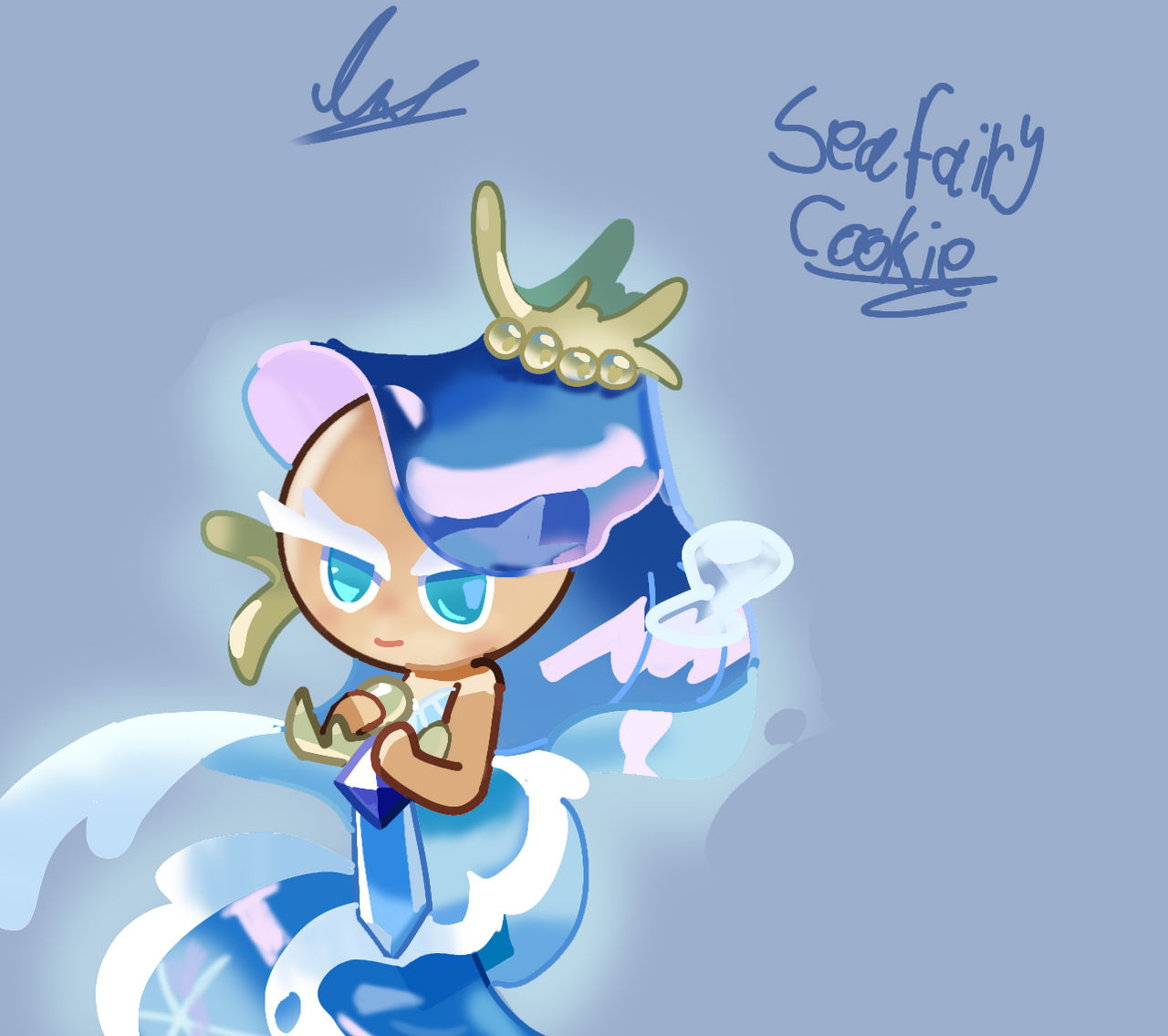 Sea Fairy in Gacha Art