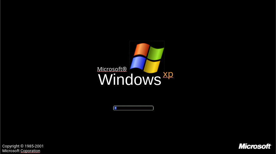 Windows XP Boot Logo Remake by Mariofan345 on DeviantArt