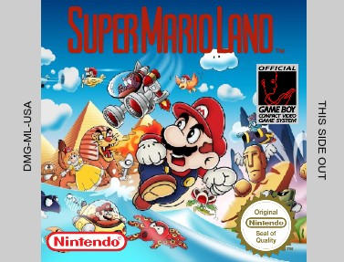 Super Mario Land Game Cartridge Label by Mariofan345 on DeviantArt