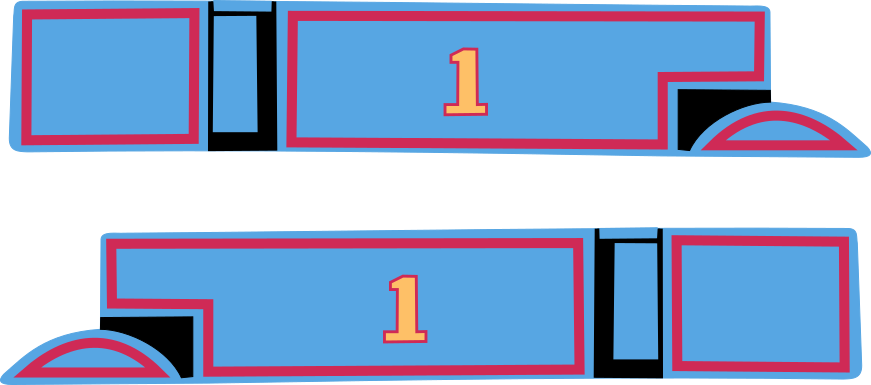 Thomas TrackMaster - Thomas Side Stickers by Mariofan345 on DeviantArt