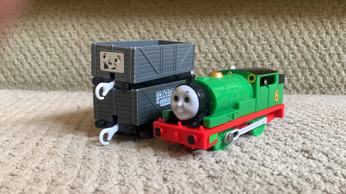 TrackMaster Hit Toy Company Percy by Mariofan345 on DeviantArt