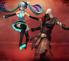 Miku and Ezio