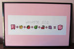 Kirby Math 101 cross stitch project by Lileya-Celestie