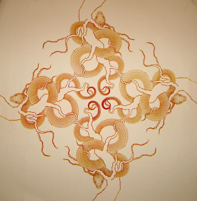 Tree Snake Pattern TreeSnakes by ryeandwest on DeviantArt