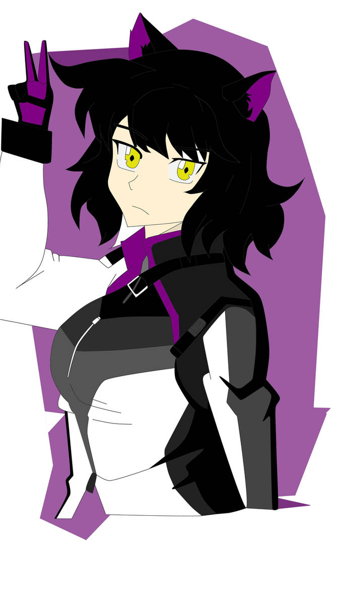Blake Rwby Color Gradient Blake RWBY by ChristianRaul on DeviantArt