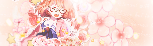  SV2215 Kyoukai no Kanata Mirai Kuriyama Anime Manga Art 24x18  Print POSTER: Posters & Prints