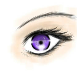 my first semi realistic eye