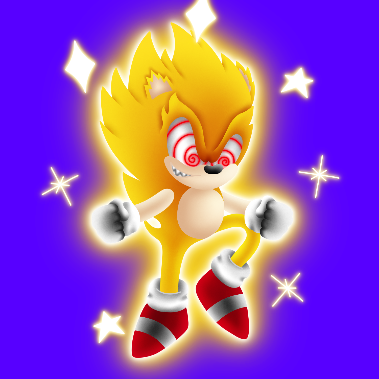 super sonic by artsonx on DeviantArt