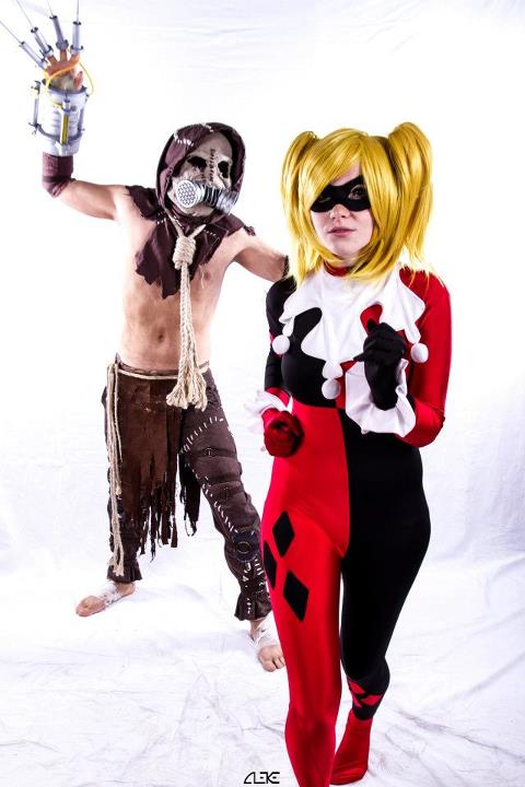 Scarecrow and Harley Quinn