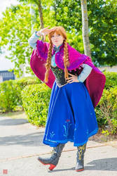 Anna cosplay - Frozen