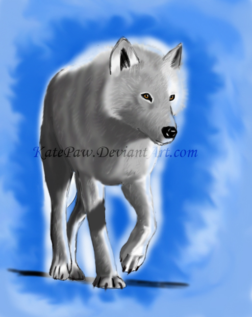 White wolf