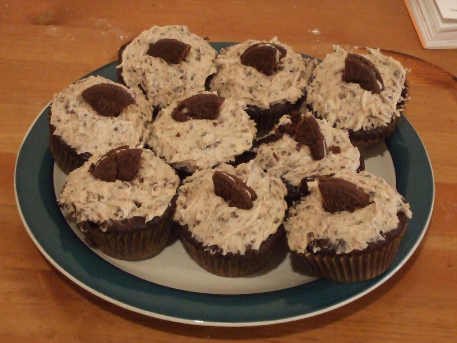 Cookies n cream vegan cupcakes