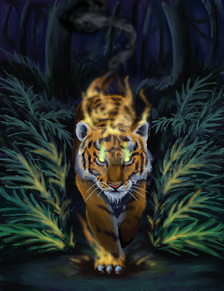 Tyger Tyger, Tyger, burning bright by nienor on DeviantArt