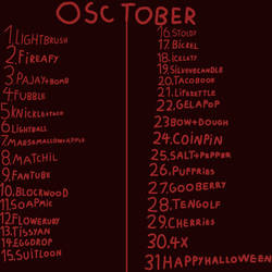 osctober calendar