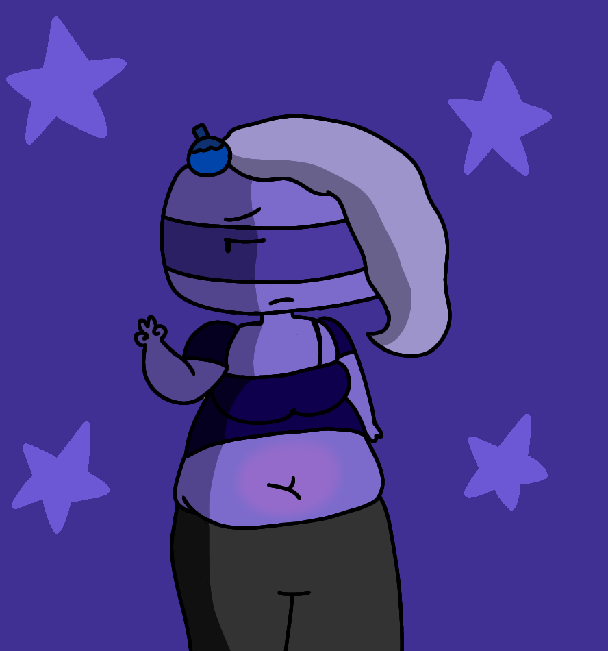 Some blueberry cakey