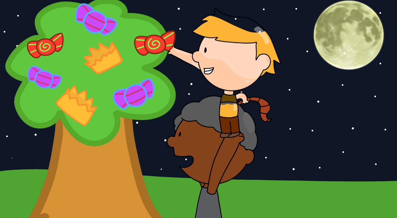 Screenshot redraw: A helping hand