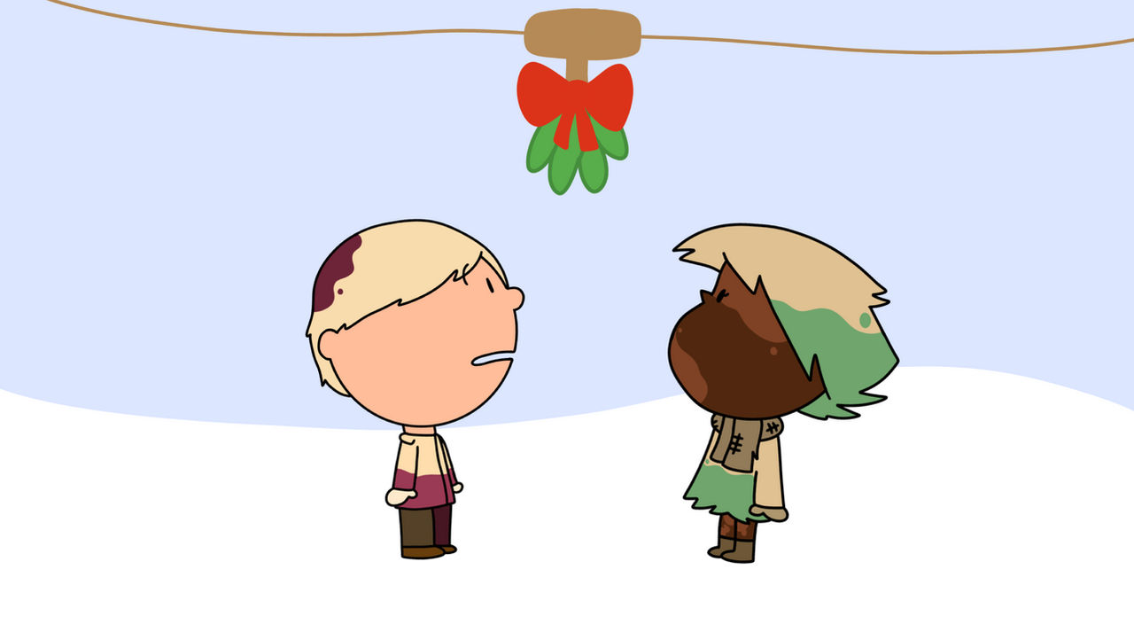 Screenshot redraw: oh, a mistletoe