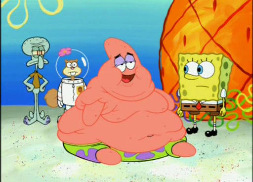 Partick Fat Here's a pic of patrick but fat cuz idk by Elizabethlanderos on DeviantArt