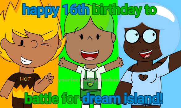 Happy 16th Birthday from the final 3!