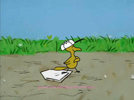 Screenshot reimagining: Slide, Woodstock, Slide!