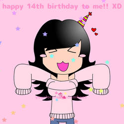 Happy 14th birthday to me!!