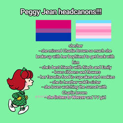 Peggy jean headcanons!!!
