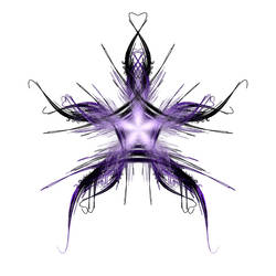 purple star tat