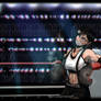 Tifa in the corner